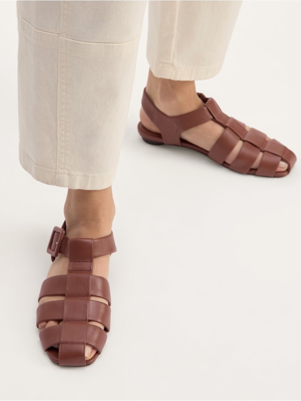 Everlane Leather Fisherman Sandals - Picture 2 of 16